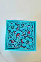 Baha Ranch 3D Tooled Gift Box - choice of colors and sizes Baha Ranch Western Wear