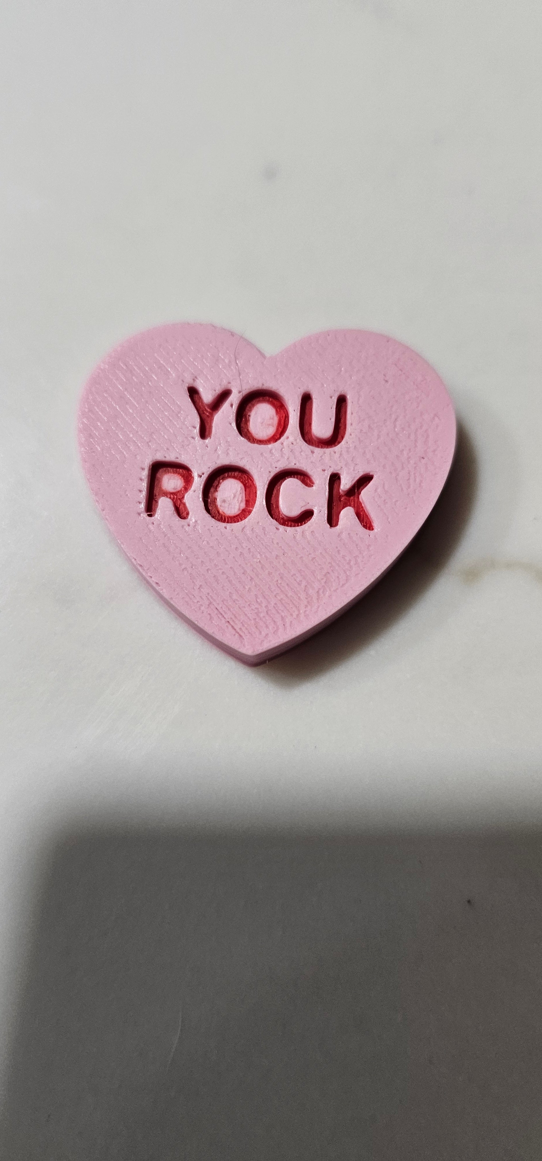 3d Printed Candy Conversation Heart Pins or Earrings Made in America Baha Ranch Western Wear