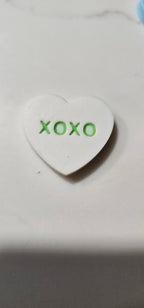 3d Printed Candy Conversation Heart Pins or Earrings Made in America Baha Ranch Western Wear