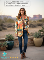 Baha Ranch Colores de Mexico Pictures of the Southwest Blazer Baha Ranch Western Wear
