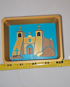 3d New Mexico Adobe Display Accessory Trinket Tray Box Choice of styles Baha Ranch Western Wear