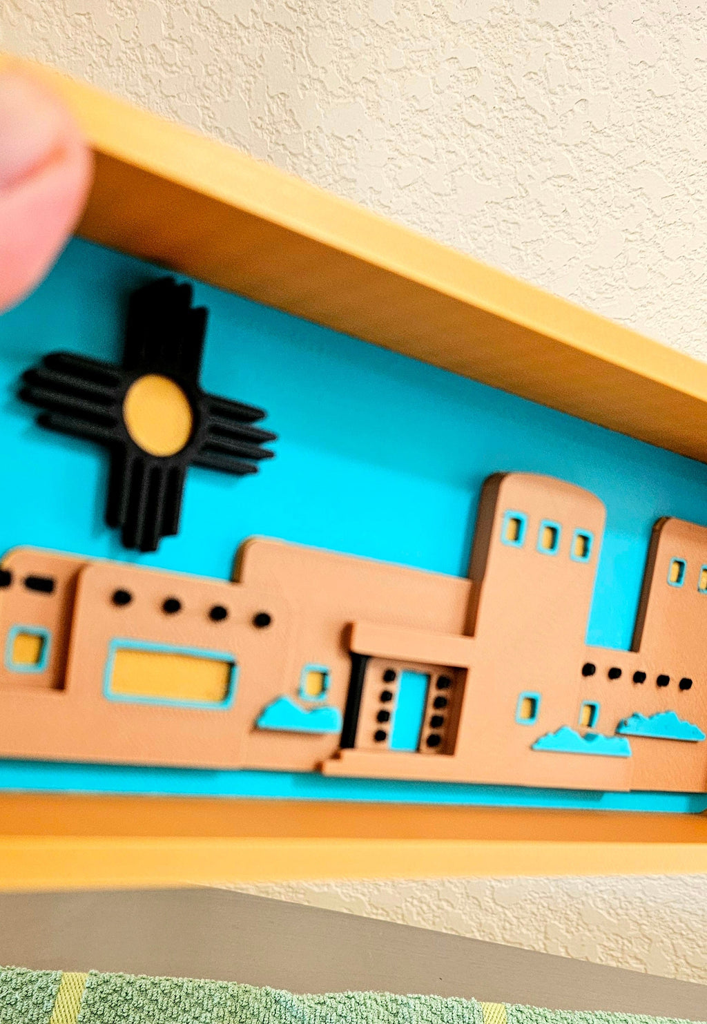 3d New Mexico Adobe Display Accessory Trinket Tray Box Choice of styles Baha Ranch Western Wear