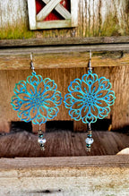 3D Print Boho Earrings Made in America Baha Ranch Western Wear