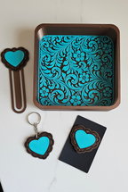 Baha Ranch 3D Deluxe Mom Daughter Bride Gift Set  Tray Keychain Pin Bookmark Baha Ranch Western Wear