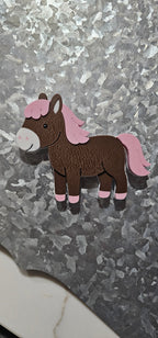 3d Farm Animal Cow Horse Tractor Magnets - Build your own farm - choice of styles Baha Ranch Western Wear