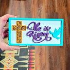 3d Print He Is Risen Faith Trinket Gift Box Baha Ranch Western Wear