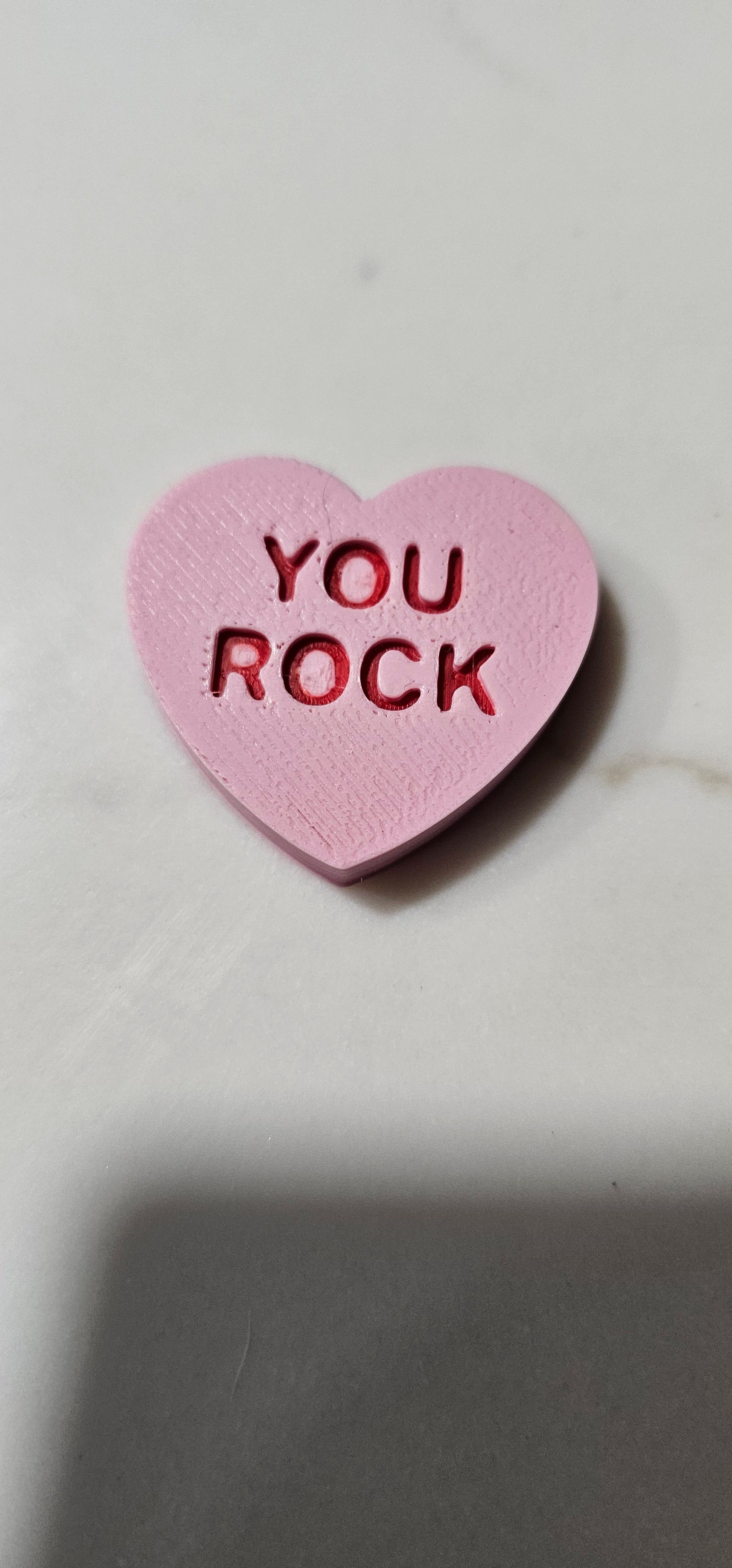 3d Printed Candy Conversation Heart Pins or Earrings Made in America Baha Ranch Western Wear