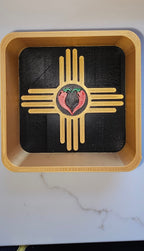 3d New Mexico Adobe Display Accessory Trinket Tray Box Choice of styles Baha Ranch Western Wear