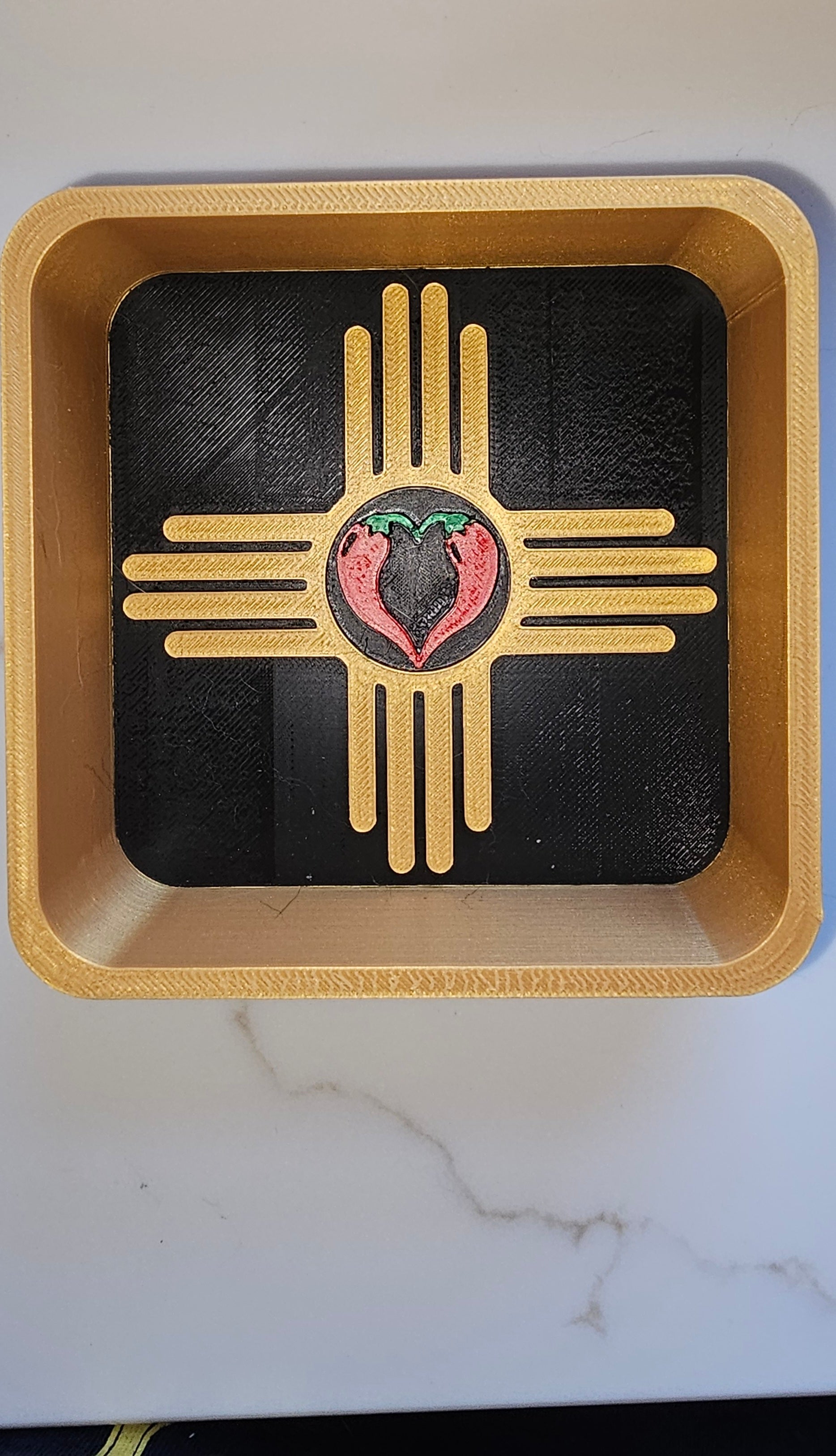 3d New Mexico Adobe Display Accessory Trinket Tray Box Choice of styles Baha Ranch Western Wear