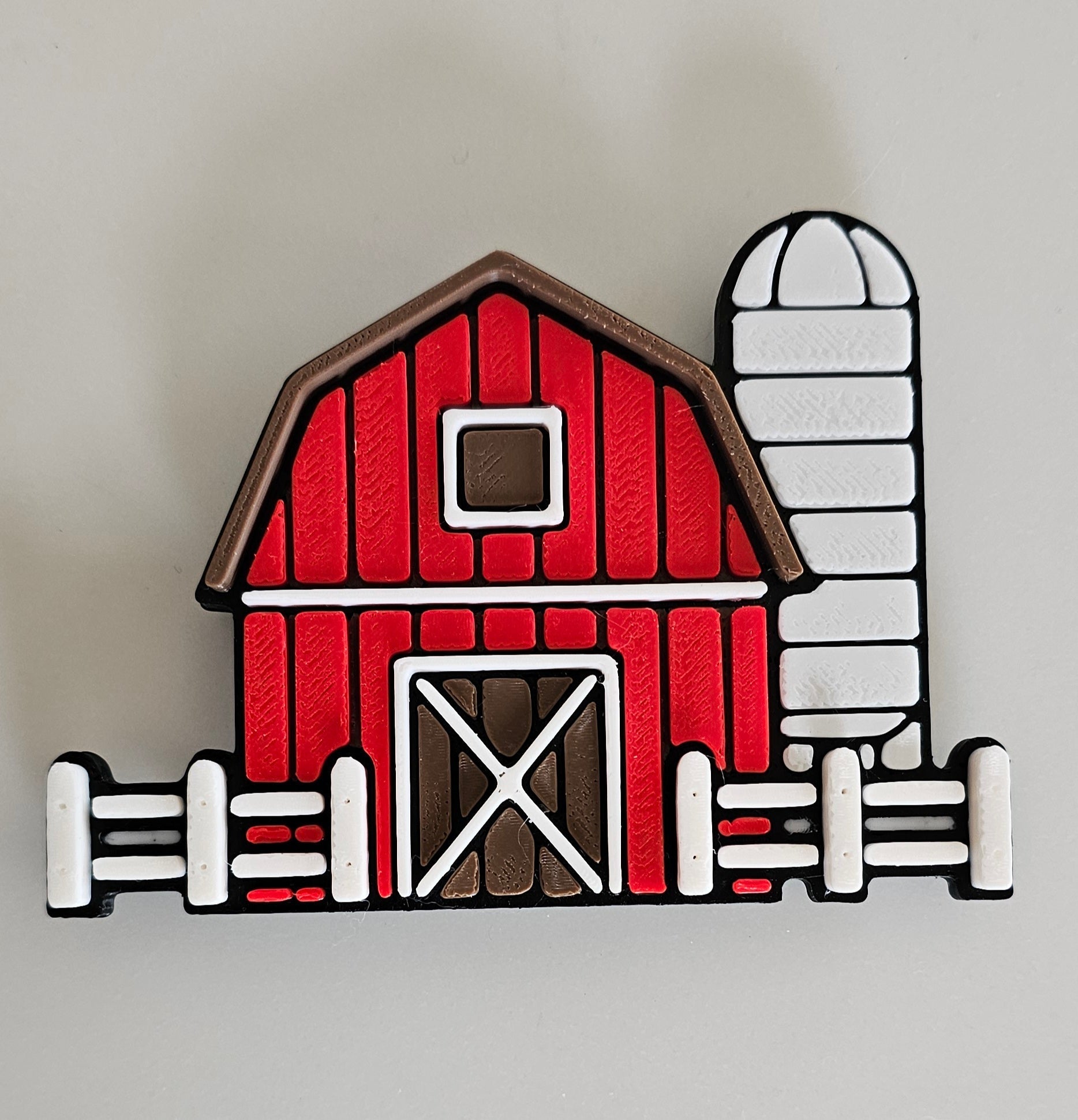 3d Farm Animal Cow Horse Tractor Magnets - Build your own farm - choice of styles Baha Ranch Western Wear