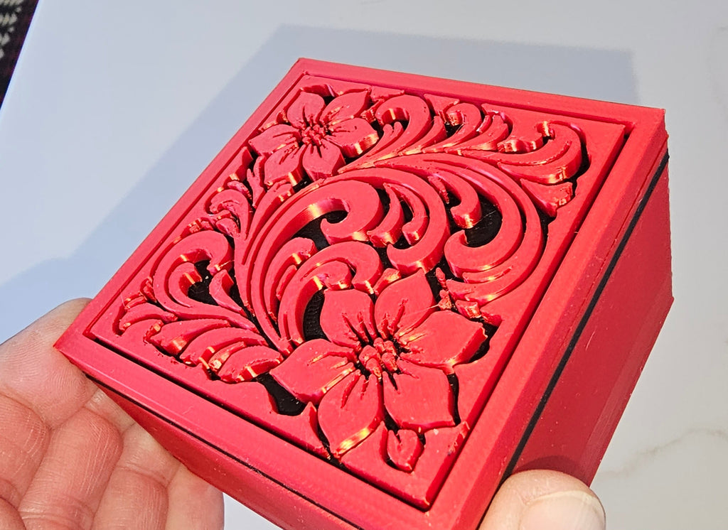 Baha Ranch 3D Tooled Gift Box - choice of colors and sizes Baha Ranch Western Wear