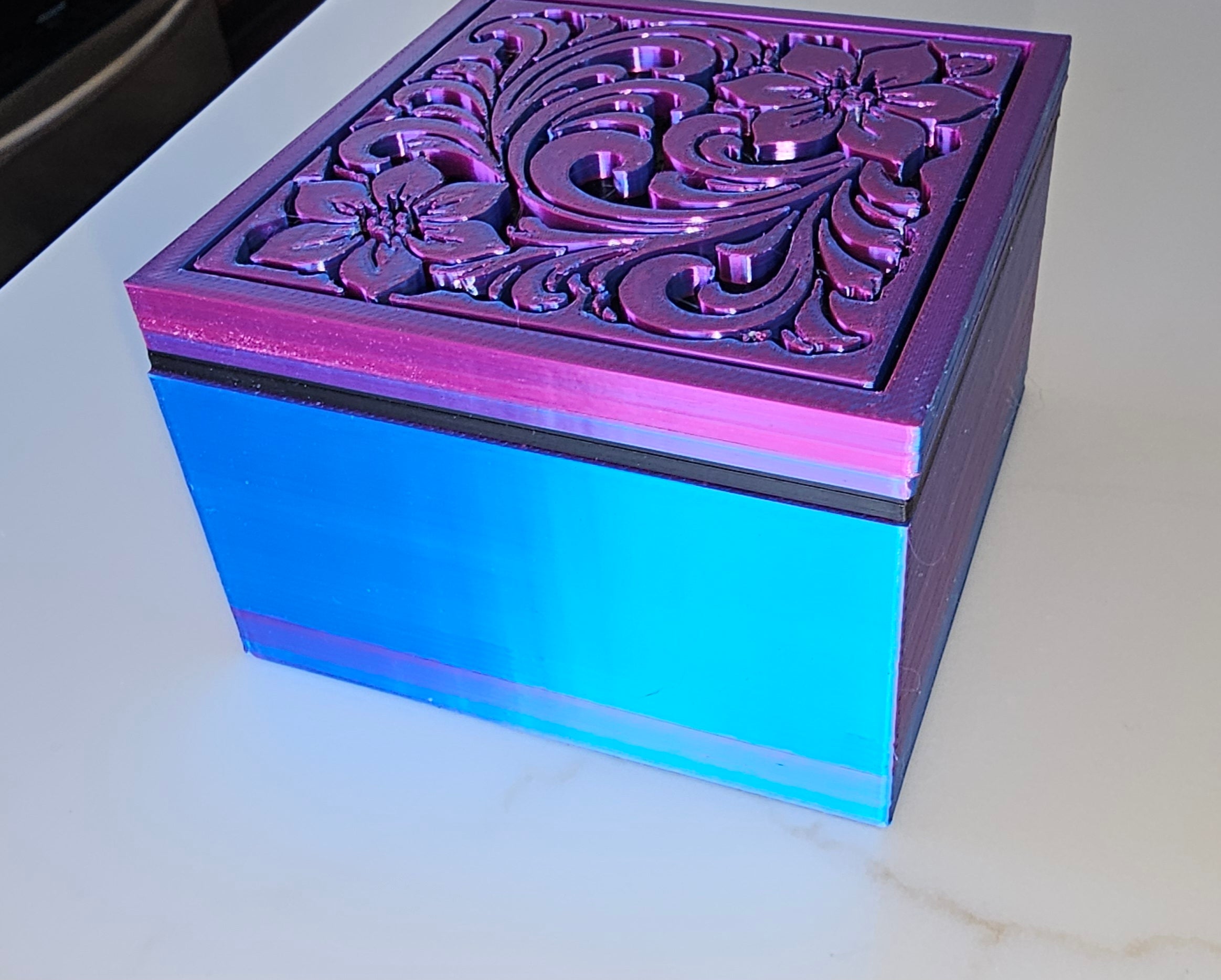 Baha Ranch 3D Tooled Gift Box - choice of colors and sizes Baha Ranch Western Wear