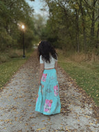 Baha Ranch Retro Pop Western Prairie Maxi Skirt Baha Ranch Western Wear