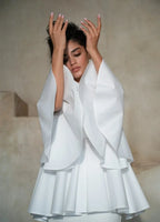 Sesta Italian Design White Gabardine Shirt ETNA