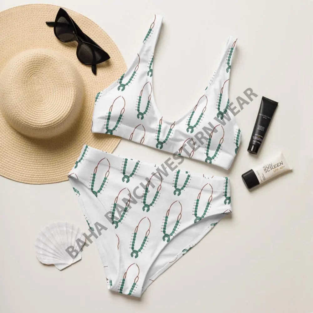 Yeehaw Squash Blossom Bikini Baha Ranch Western Wear