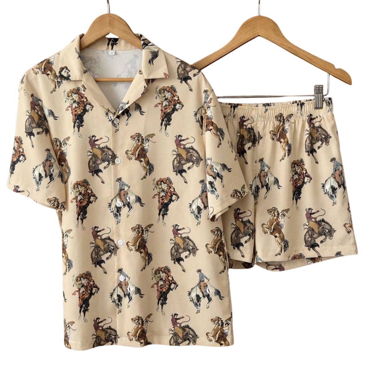 Baha Ranch Vintage Cowgirl Women's Pajamas Made in America Baha Ranch Western Wear